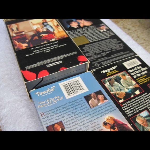 American Beauty Beautiful Mind Shawshank Redemption Cider House Rules VHS Tapes - Picture 3 of 13